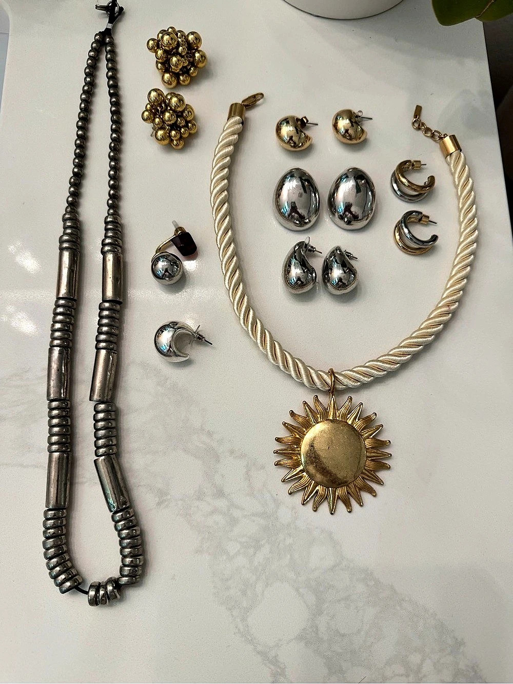 Grab Bag of assorted costume jewelry